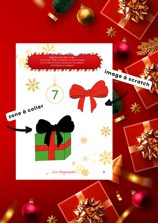 Calendrier de l'avent 24 merveilles de Noël -18 mois à 3 ans