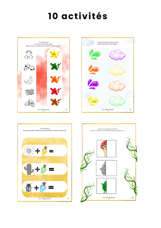 Livret activités Les couleurs-3 à 5 ans.