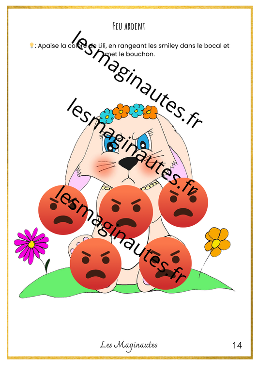 Livret d'activités Lili et les émotions- 2 à 5 ans