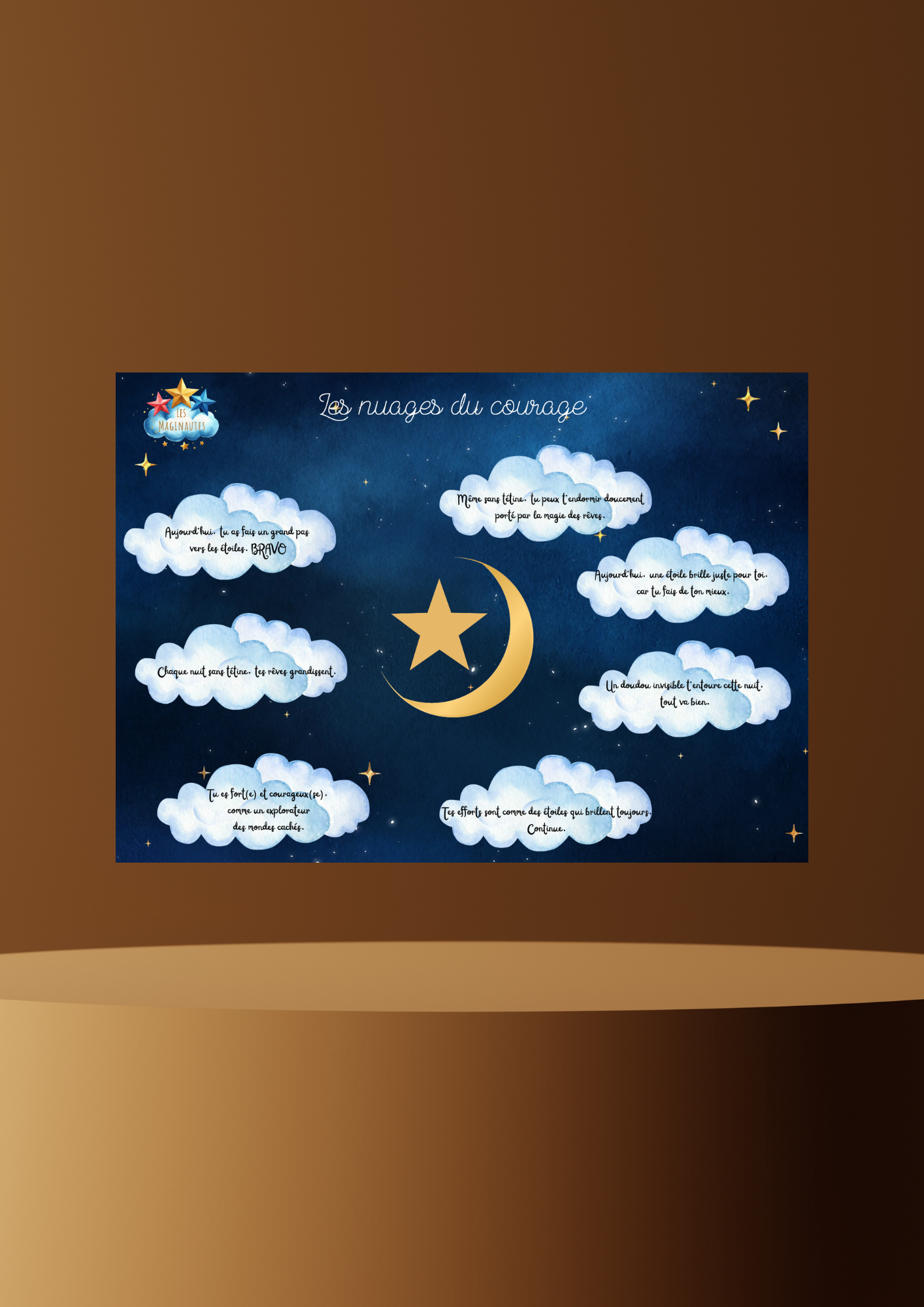 Stop tétine- Les nuages du courage