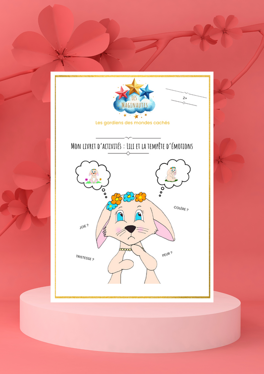 Livret d'activités Lili et les émotions- 2 à 5 ans